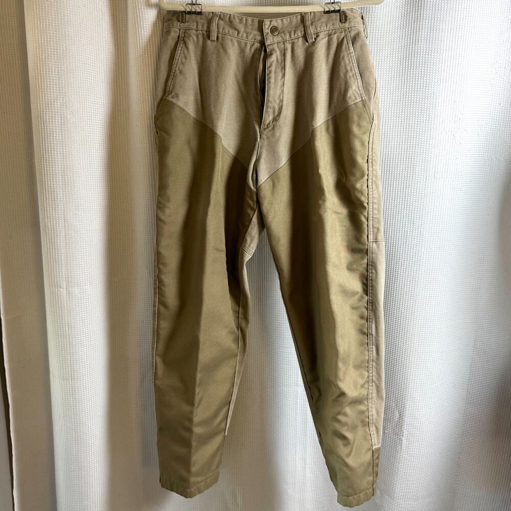Columbia Field Pants Outdoor HM8560 Mens 36x32 Hunting Tan Brown Reinforced Leg